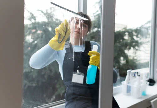 Nettoyage de vitres intérieures et extérieures à Saubrigues